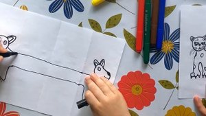 Как рисовать КотоПёс. Урок рисования. | How to draw CatDog
