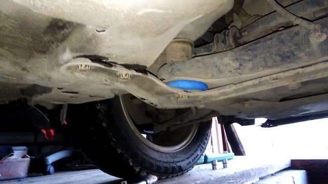 Установка эспандеров под передний подрамник Nissan Qashqai +2. смотреть онлайн