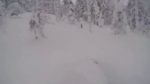 На снегоходе по пухляку. Солодков. Мамай