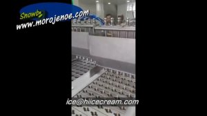 Линия параллельного типа для производства фруктового льда на фабрике мороженого