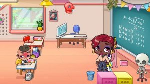 Алиса Avatar World. Зачем она пришла в наш класс!?😡😡😡.(часть 1).