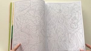 Обзор на все раскраски серии Дисней по номерам// Микки и компания/ Кошки/ Тома с 1 по 7