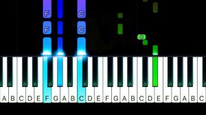 The Police - Every Breath You Take - EASY Piano CHORDS TUTORIAL by Piano Fun Play