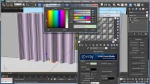 Как сделать, чтобы шторы пропускали свет. Видеоурок 3ds max и Vray
