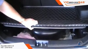 Установка ГБО 4 поколения на Hyundai iX35 2.0 ГБО Landi Renzo. Газ на Хюндай