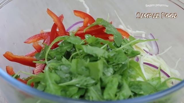 Новый САЛАТ из КАПУСТЫ. Вкусно и очень быстро смотреть онлайн