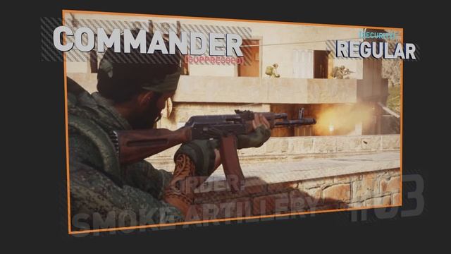 Regular - Commander: Suppressed [Insurgency: Sandstorm™] Voice Lines