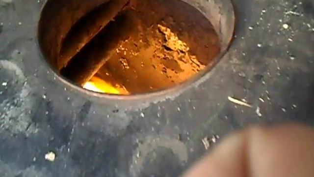 Автоматическая горелка Гном+на отработанном масле для обогрева теплицы. смотреть онлайн