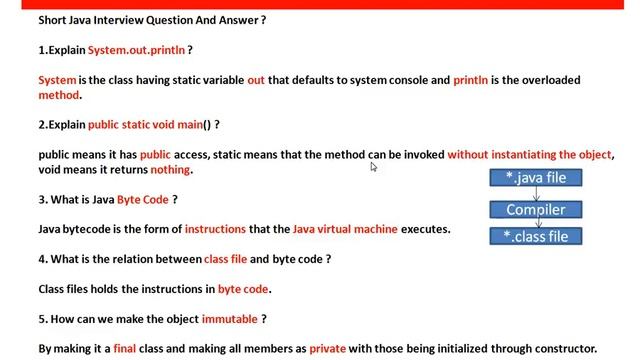 How can we make the object immutable Java смотреть онлайн