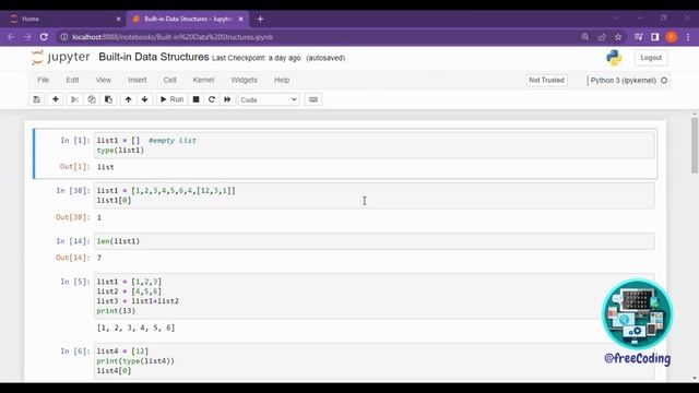 Data Structures in Python - List, Tuple, Set and Dictionary | Free Coding
