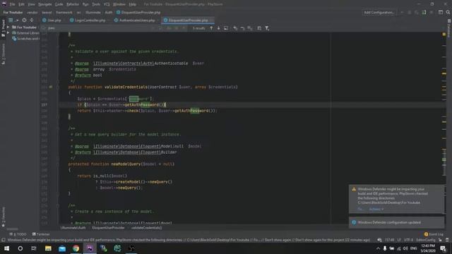 Laravel 7 Auth изменение стандартной таблицы и колонок