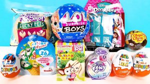 СЮРПРИЗ MIX! LOL BOYS Dolls, My little pony, Барбоскины, Куклы ЛОЛ, Marvel Unboxing Kinder Surprise