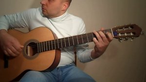 В лесу родилась ёлочка.На гитаре