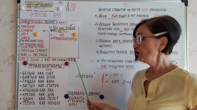 Русский язык. Разбор ЦТ 2017. А20. Сравнительный оборот с союзом КАК смотреть онлайн