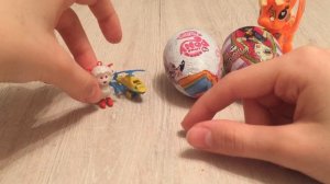 Яйца Шоколадные  My Little Pony Monster High Май Литтл Пони Монстер Хай UNBOXING