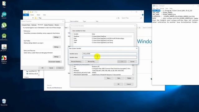 How To - Install Java JDK on Windows 10 ( With JAVA_HOME ) смотреть онлайн