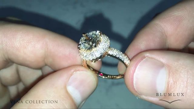 Engagement Ring - Vena Collection from Blumlux смотреть онлайн