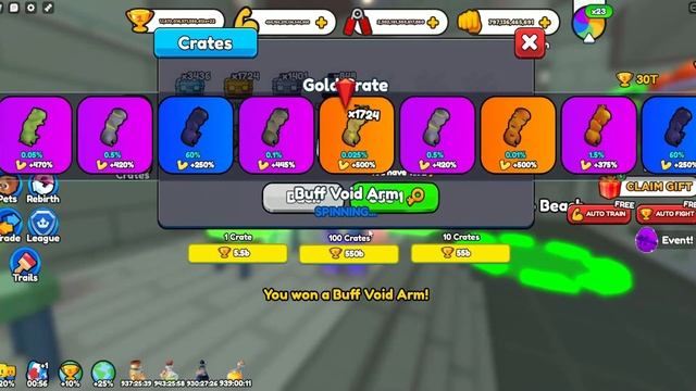 ✨?*СРОЧНО* Я НАШЁЛ СЕКРЕТНЫЕ БАГИ в Arm Wrestle Simulator! АРМ РЕСЛИНГ СИМУЛЯТОР! ROBLOX РОБЛОКС! смотреть онлайн