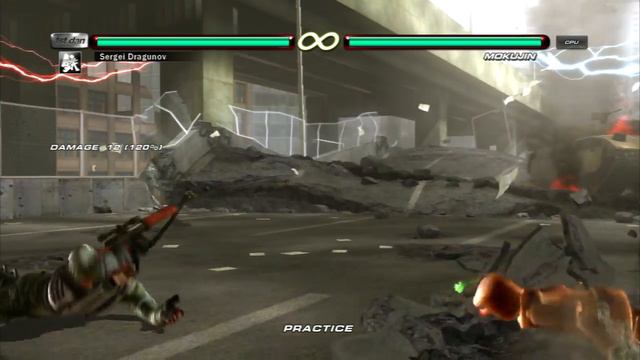 TEKKEN 6 - Dragunov's "Tactical Goggles" Item Move смотреть онлайн