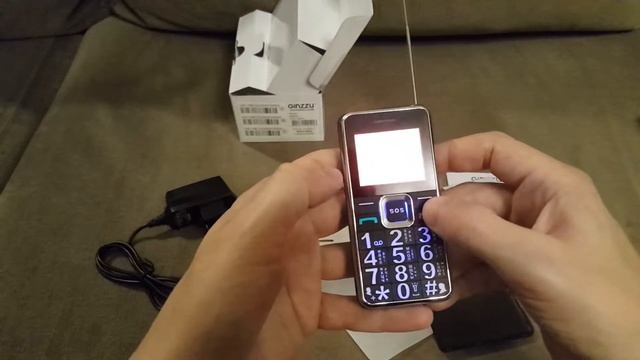 GiNZZU MB505 ТЕЛЕФОН С ФАКЕЛОМ И ВЫДВИЖНОЙ АНТЕНОЙ смотреть онлайн