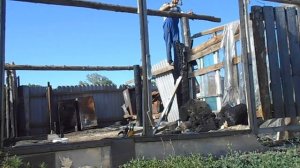 Строю навес 8 на 4 для кроликов за 12 часов в одиночку