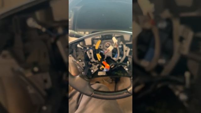 2008 ls600hl460 steering wheel removal. Also click spring removal