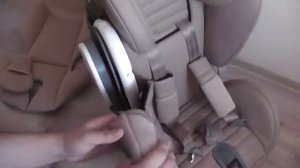 Детское автокресло Happy Baby Mustang Beige обзор