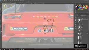 15 hrs in 15 mins - Livery Design (Timelapse) - iRacing Porsche GT3 Cup
