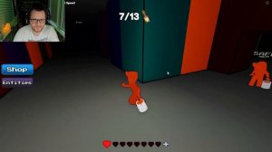 🌈РАДУЖНЫЙ ЛАБИРИНТ С МОНСТРОМ | Роблокс: Цвет или смерть