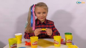 Плей До Овощи и Фрукты! Лепим из Пластилина с Ярославой!