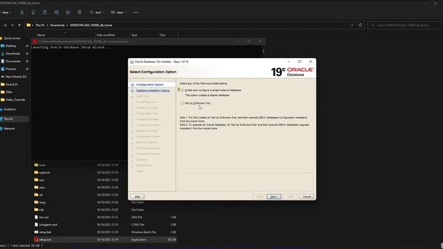 Oracle database 19c download and install | windows | For PL/SQL Stored Procedure and SQL