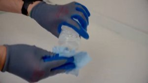 Окраска металла грунт-эмалью "Алмазная крошка "