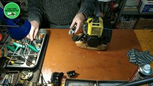 Бензокоса "Expert" не запускается.