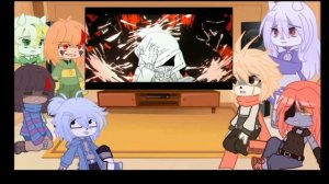 Андертейл реакция на санс АУ meme || 1/2 || sans au ||GC ||undertale AU ||