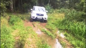 За грибами на уаз патриот