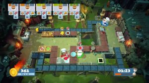 Overcooked 2 - World 4 - Techno Sushi!