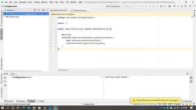 Unexpected lock protocol found in lock file error in Android Studio