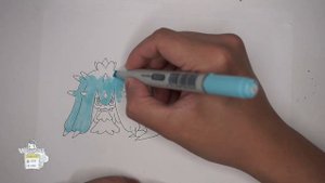 How to Draw Pokemon: No. 747 Mareanie, No. 748 Toxapex