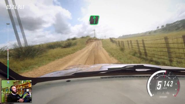 DIRT RALLY 2.0 | Logitech G27 GAMEPLAY |  NEW ZELAND СУ 1-4