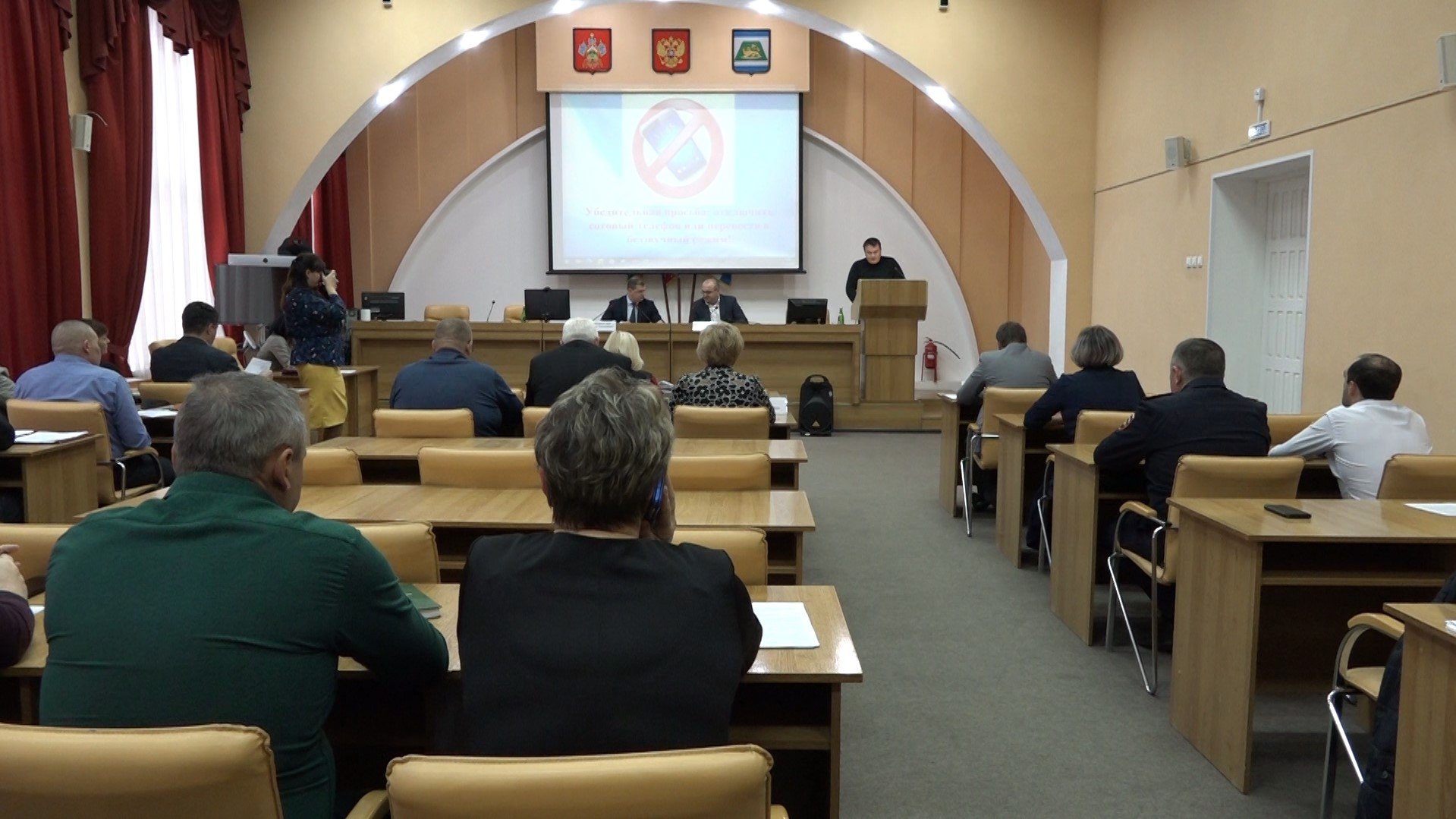 Рабочее совещание в администрации МО СР