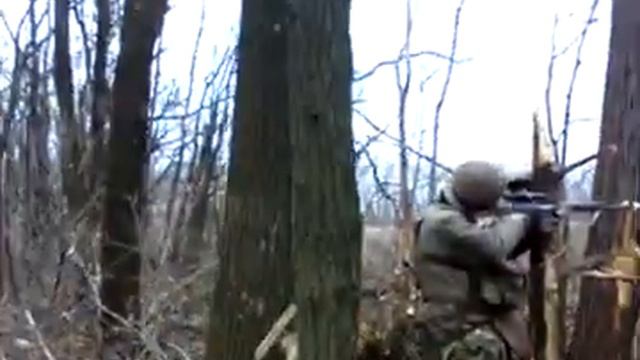 Окрестности Донецкого аэропорта, февраль 2015 смотреть онлайн