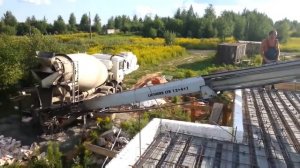 Перекрытие по профнастилу Н75