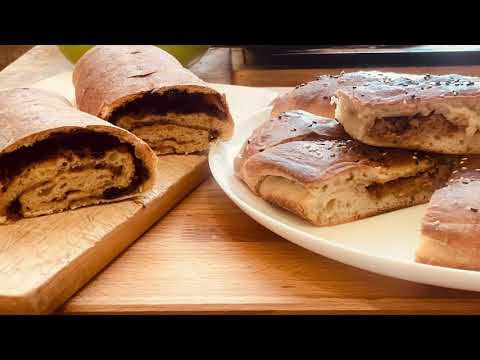 Пироги к обеду, рулет к чаю! На закваске. Очень вкусно!