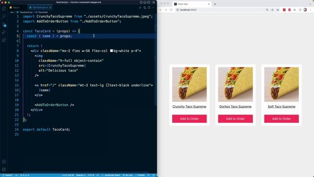 React Masterclass #67 - Using Destructuring Syntax for Props смотреть онлайн
