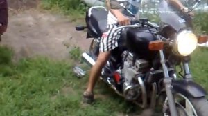 Звук прямотока на Honda CB 750