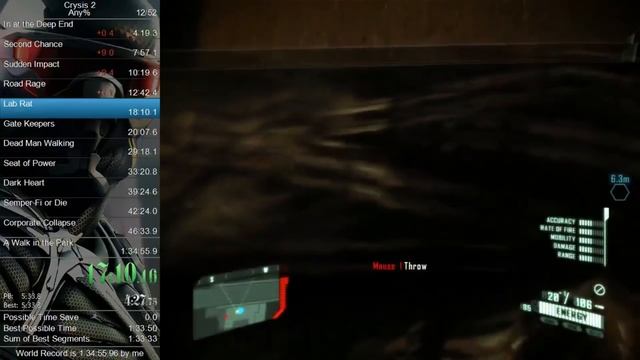 Самое быстрое прохождение Crysis 2 - Мировой Рекорд Crysis 2 смотреть онлайн