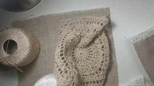 ПЛАТЬЕ ИЗ КВАДРАТОВ. КОМБИНИРУЕМ ТКАНЬ С ПРЯЖЕЙ