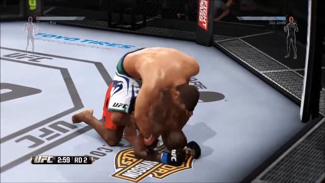 EA Sports - Shogun Rua vs Jon Bones Jones (Pro difficulty) TKO. UFC
