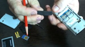 Как разобрать кнопочный телефон Samsung D780