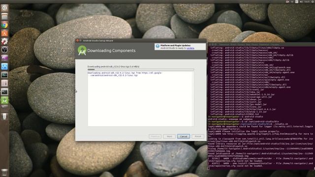 Android Studio 2.1.2 установка на Ubuntu 16.10 смотреть онлайн